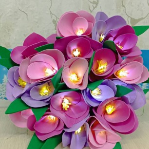 "Букет-светильник"