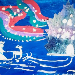 Чертоги Снежной королевы. Зимняя сказка.