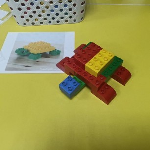 Цветная черепаха