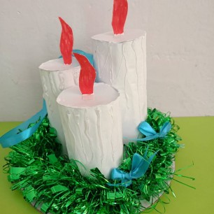 Новогодние свечи