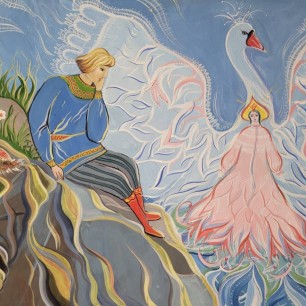 Ты ,царевич,мой спаситель,мой могучий избавитель...