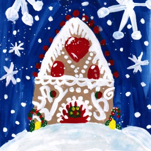 Волшебный пряничный домик