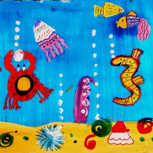 Какой красочный мир морского дна!