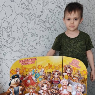 Макет "Масленичные гуляния"