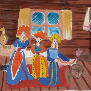 "Три девицы под окном"