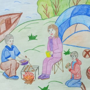 Летние выходные моей семьи