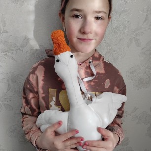 Гусь обнимусь