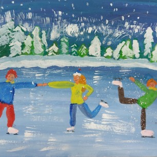 Встреча на катке