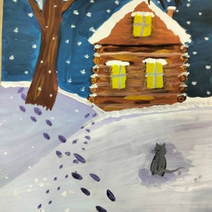 Пустите, пожалуйста, погреться!..