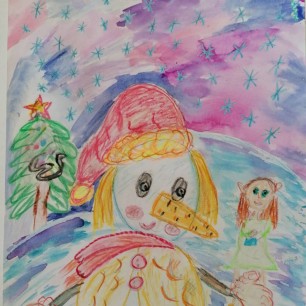 "Новогодняя звездная ночь"