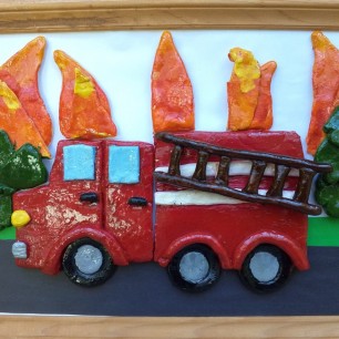 Пожар в лесу