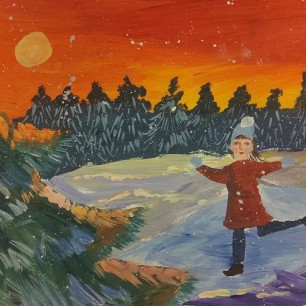 Зимняя прогулка