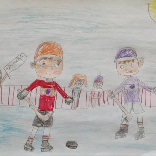 Юные хоккеисты