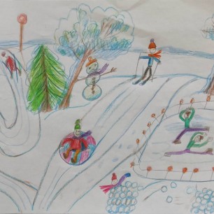 Зимние развлечения