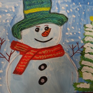 Мой снеговик