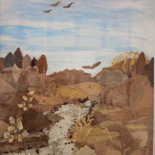 Поздняя осень. Перелет птиц в теплые края.