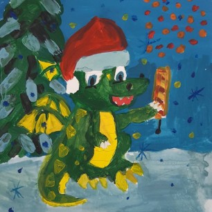 "Фейерверк  от дракончика"