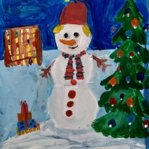 " Снеговик"