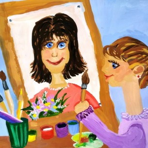 Портрет мамочки