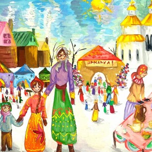 "Аллея масленичных чудес"