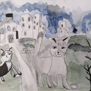 Коты - гроза крыс