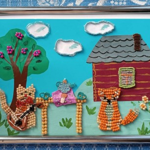 Кот и лиса.