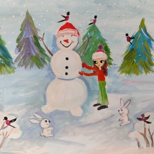 Новый снежный друг