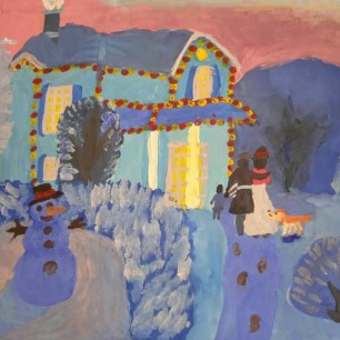 Зимний вечер