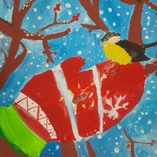 Покормите птиц