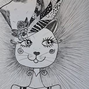 Мадам в шляпе