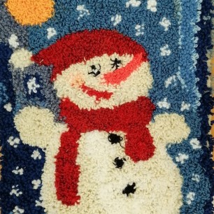 Луна и Снеговик