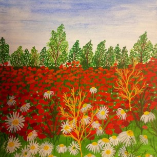 Цветущий луг