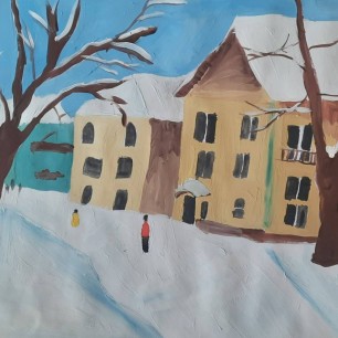 Зима в городе