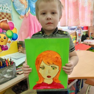 Портрет мамы