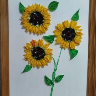 Подсолнухи