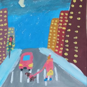 "Переходи дорогу в правильном месте"