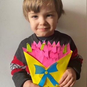 Букет для мамы