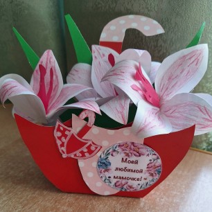 Букет лилий