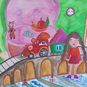 "В детской комнате игра"