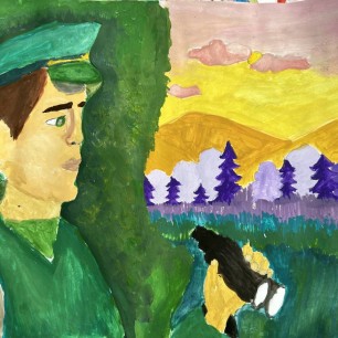 Солдат на службе