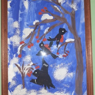 "Радость снегирей"