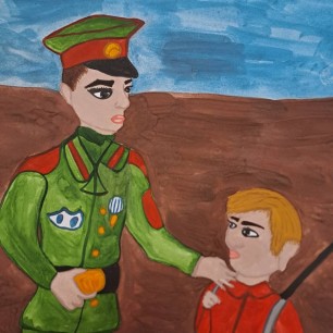 Мой папа военный