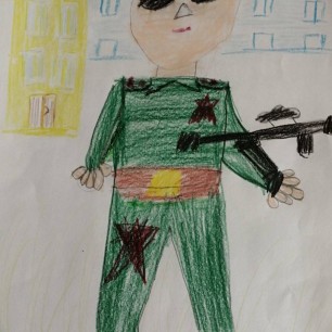 Папа защищает Родину!