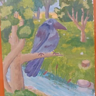 Говорящий грач( М. М. Пришвин)