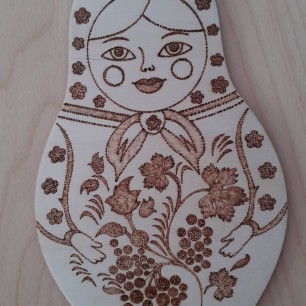 Доска "Матрешка"