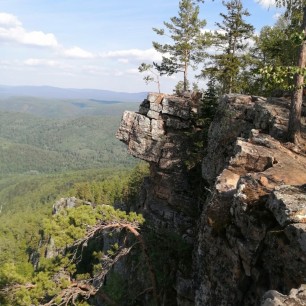 У подножия горы Пик  "Уфа"