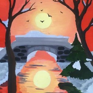 "Весеннее полнолуние"