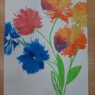 "Радужный букет"