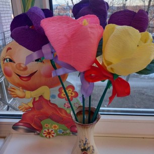 "Подарок маме."