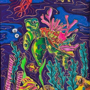 Сказочная морская черепаха